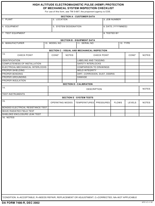 Download da 7486-R Form