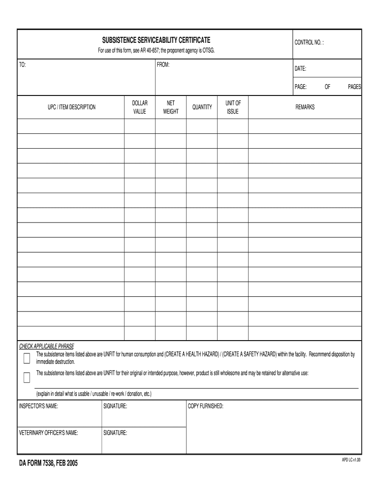 Download da 7538 Form