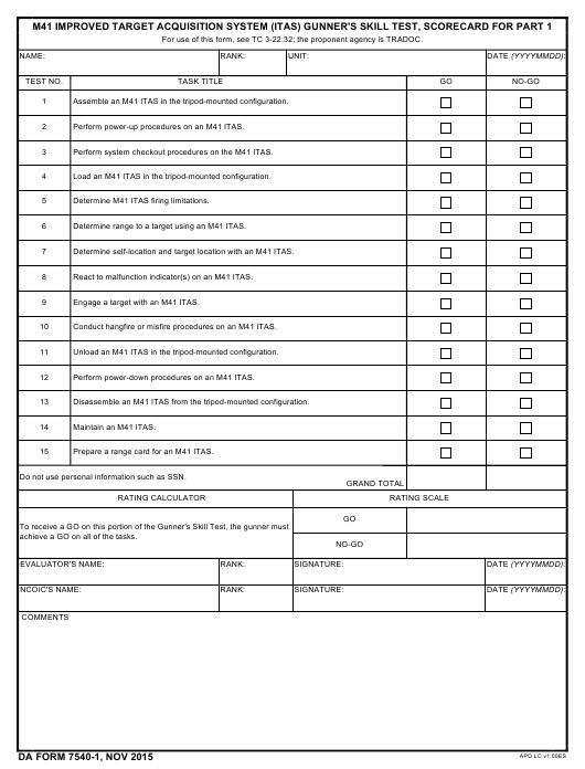 Download da 7540-1 Form