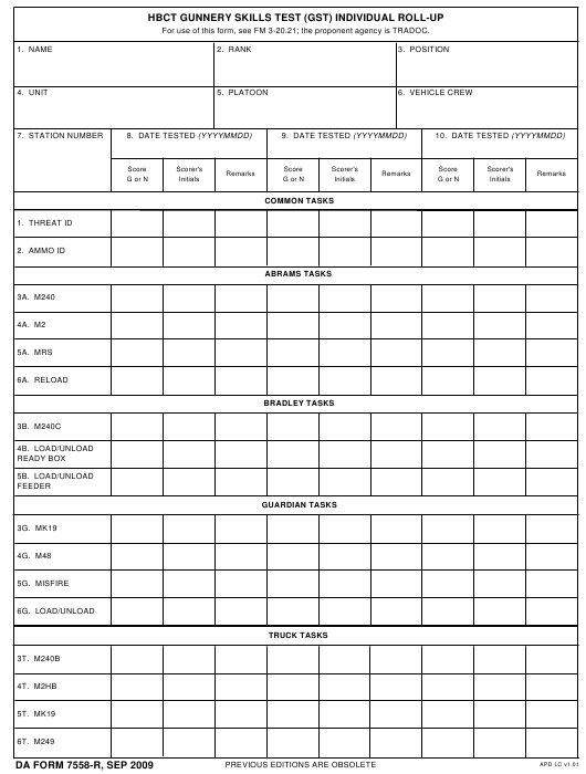 Download da 7558-R Form