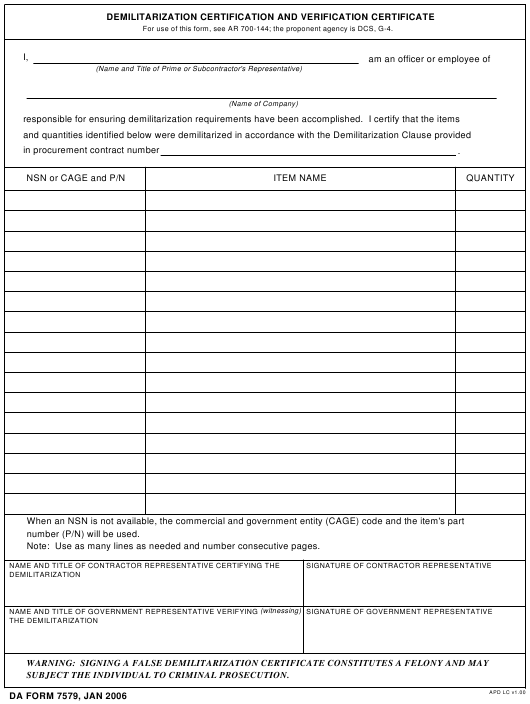 Download da 7579 Form