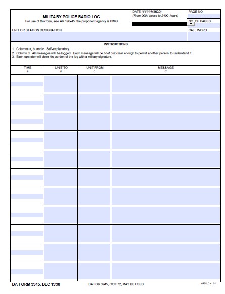 Download da 3945 Form