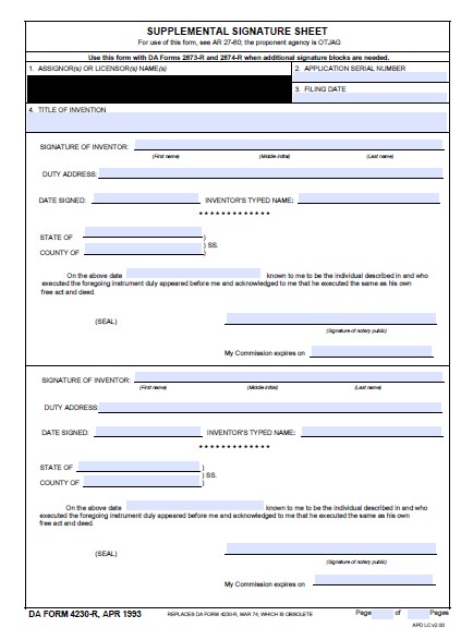 Download da 4230-R Form