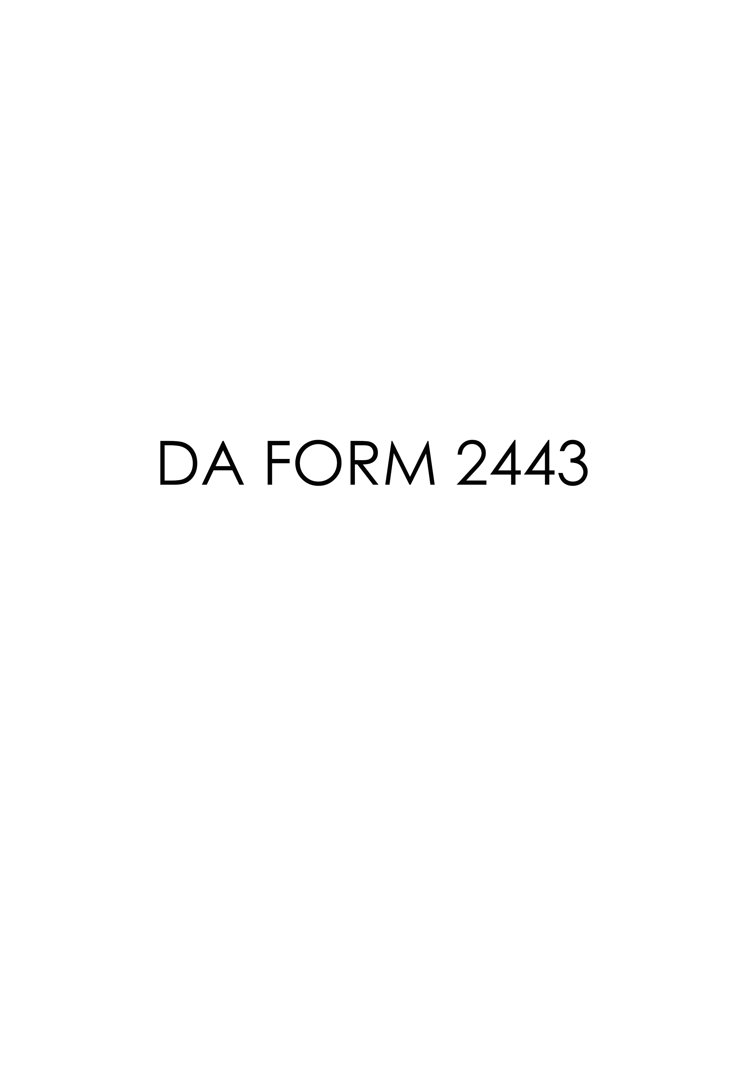 Download da 2443 Form