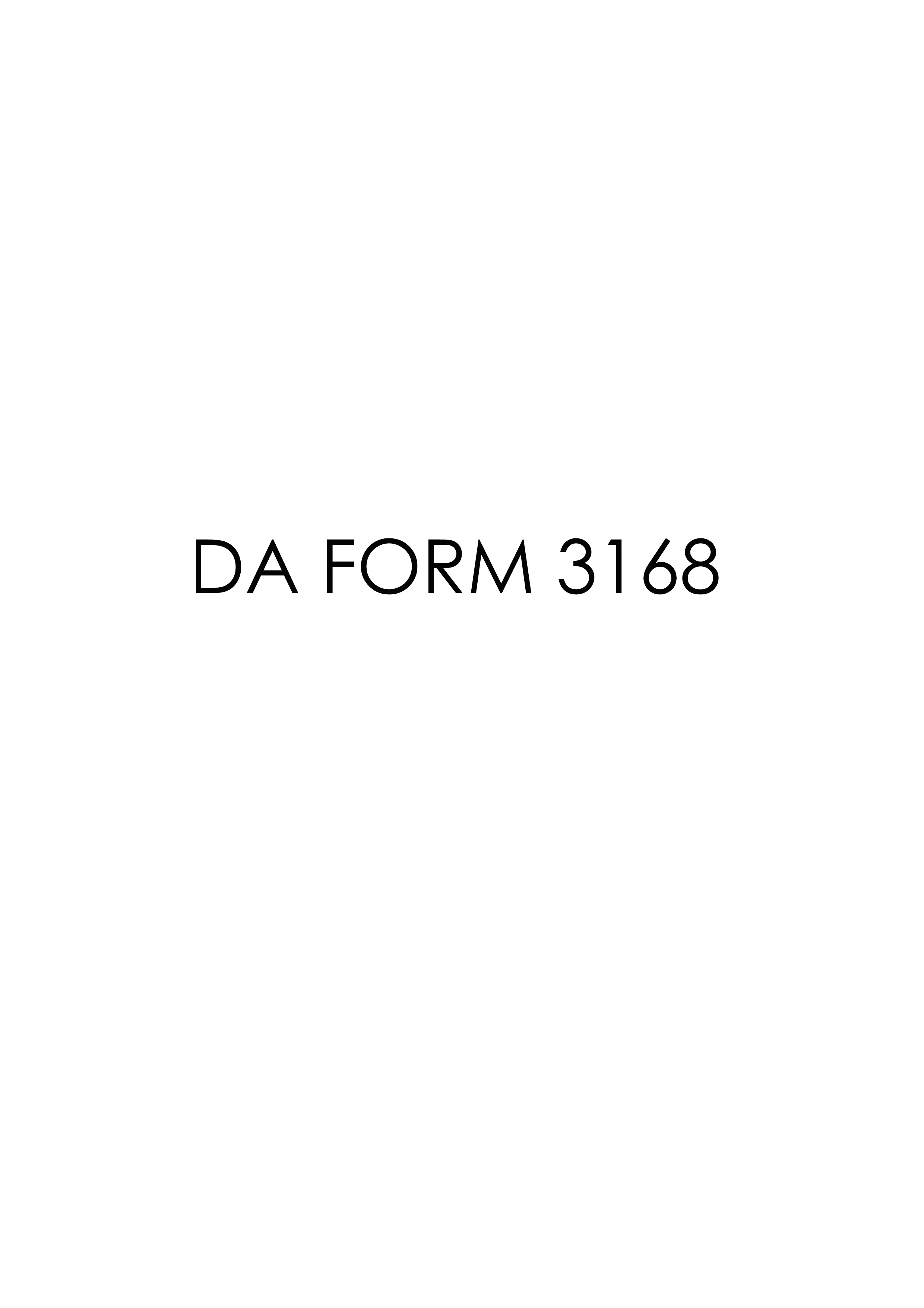 Download da 3168 Form