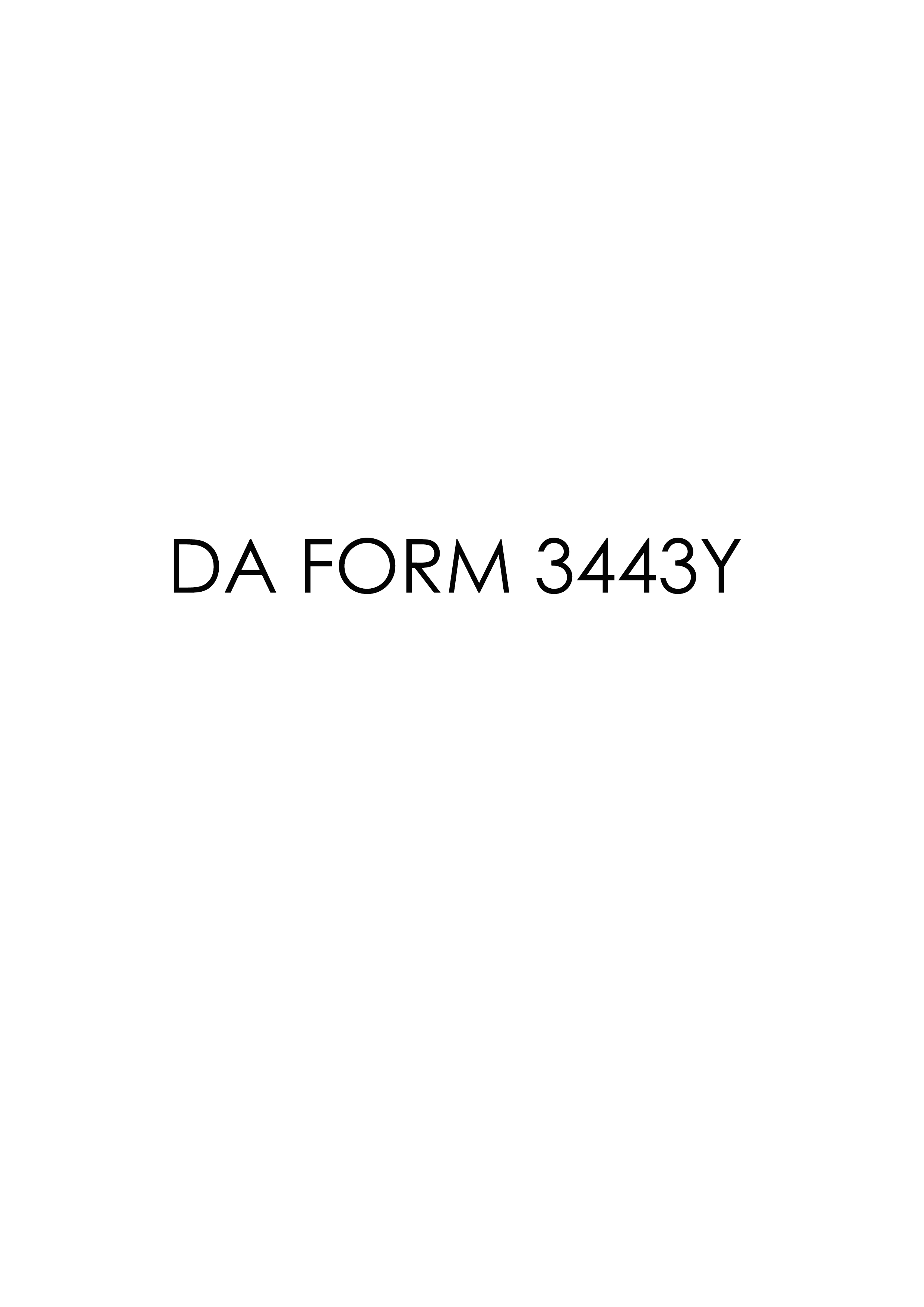 Download da 3443Y Form