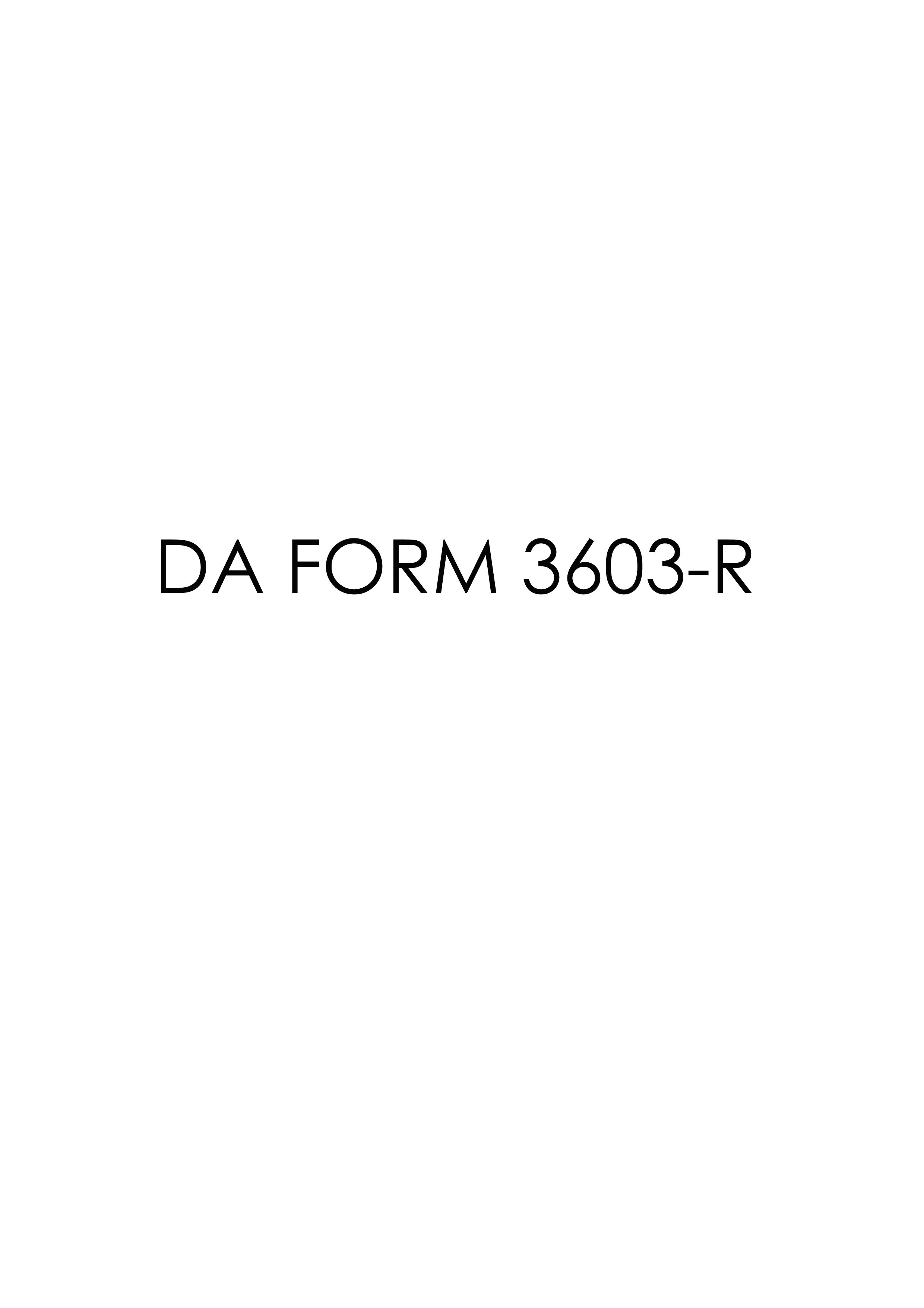 Download da 3603-R Form