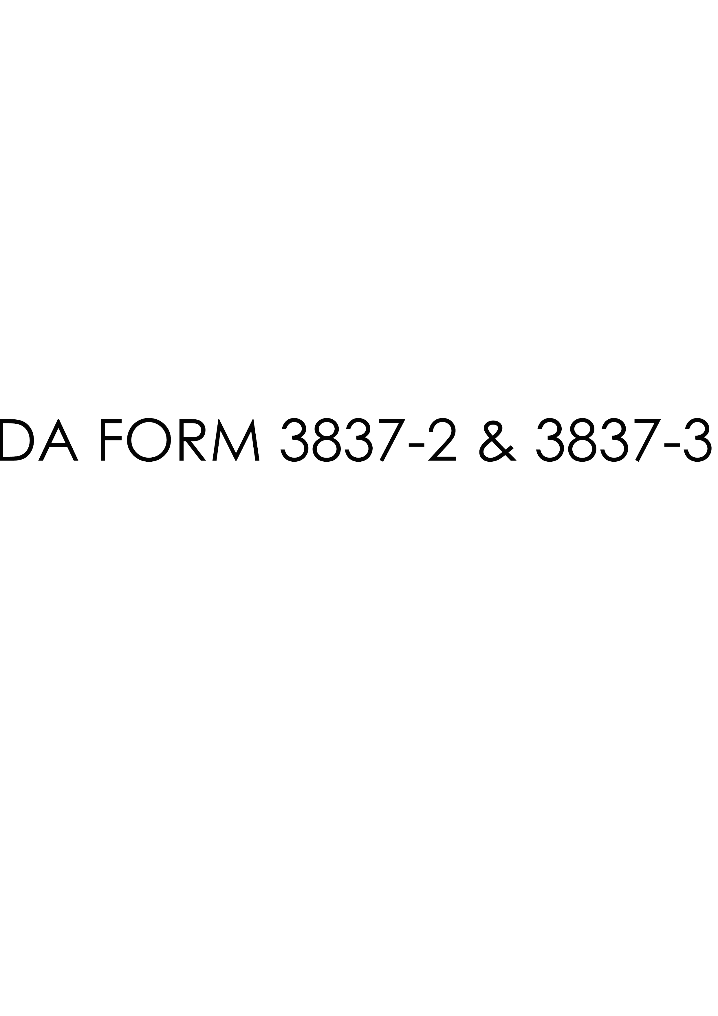 Download da 3837-2 & 3837-3 Form