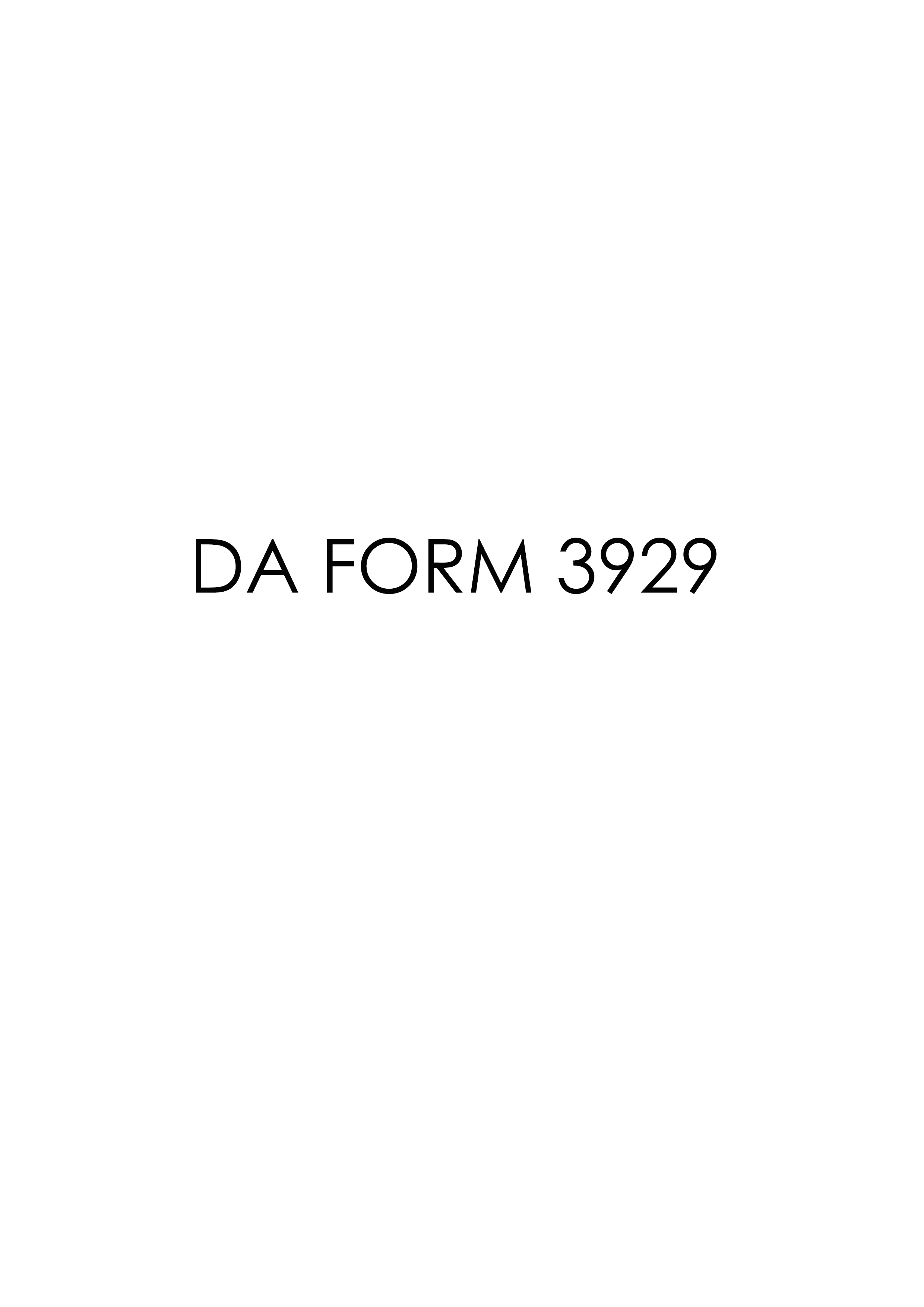 Download da 3929 Form