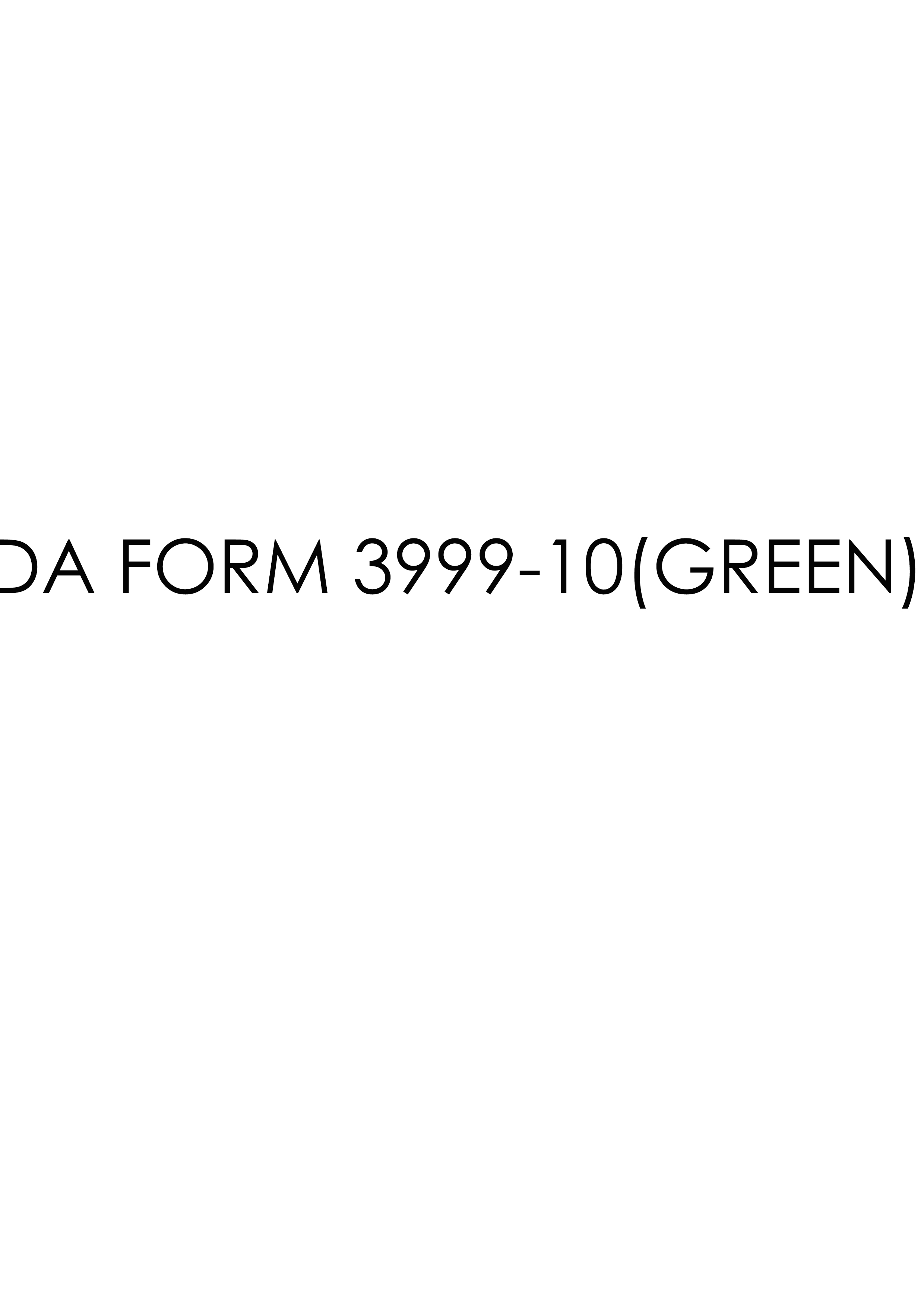 Download da 3999-10(GREEN) Form