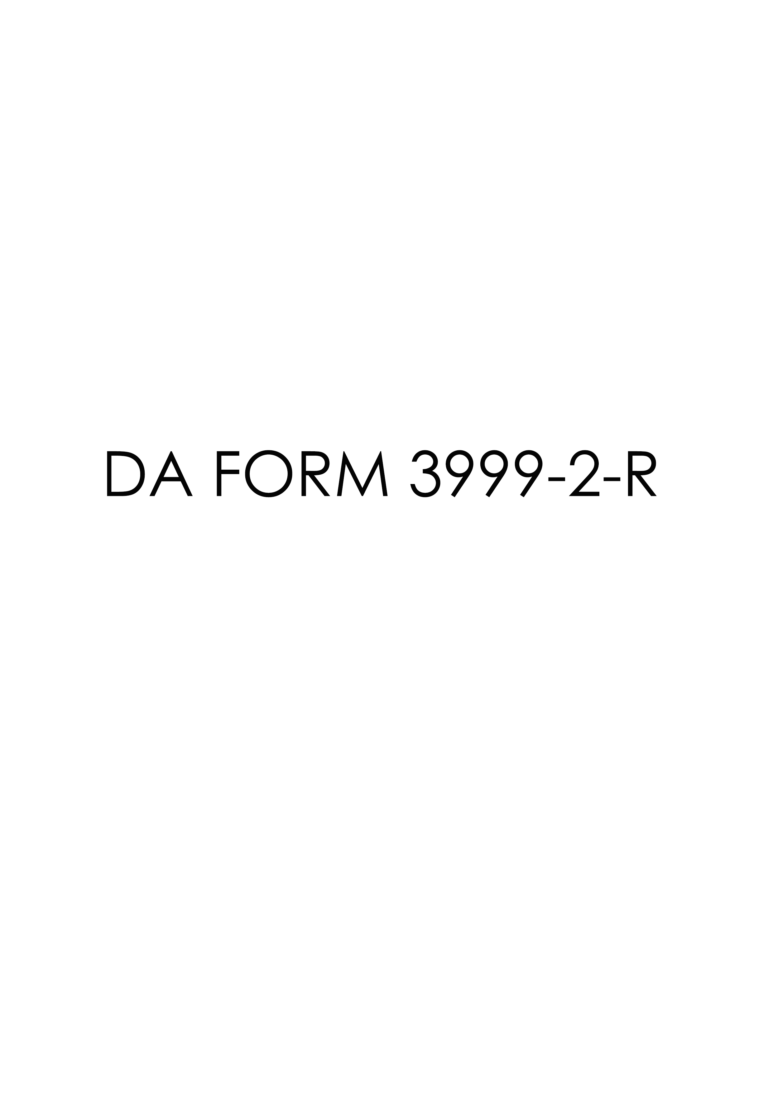 Download da 3999-2-R Form