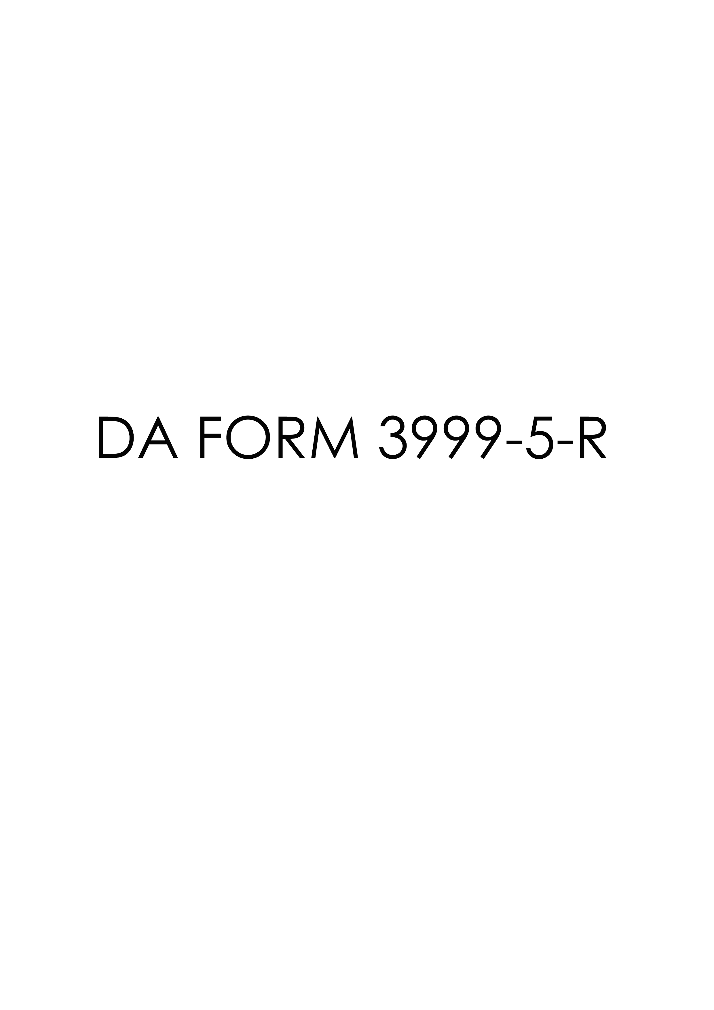 Download da 3999-5-R Form