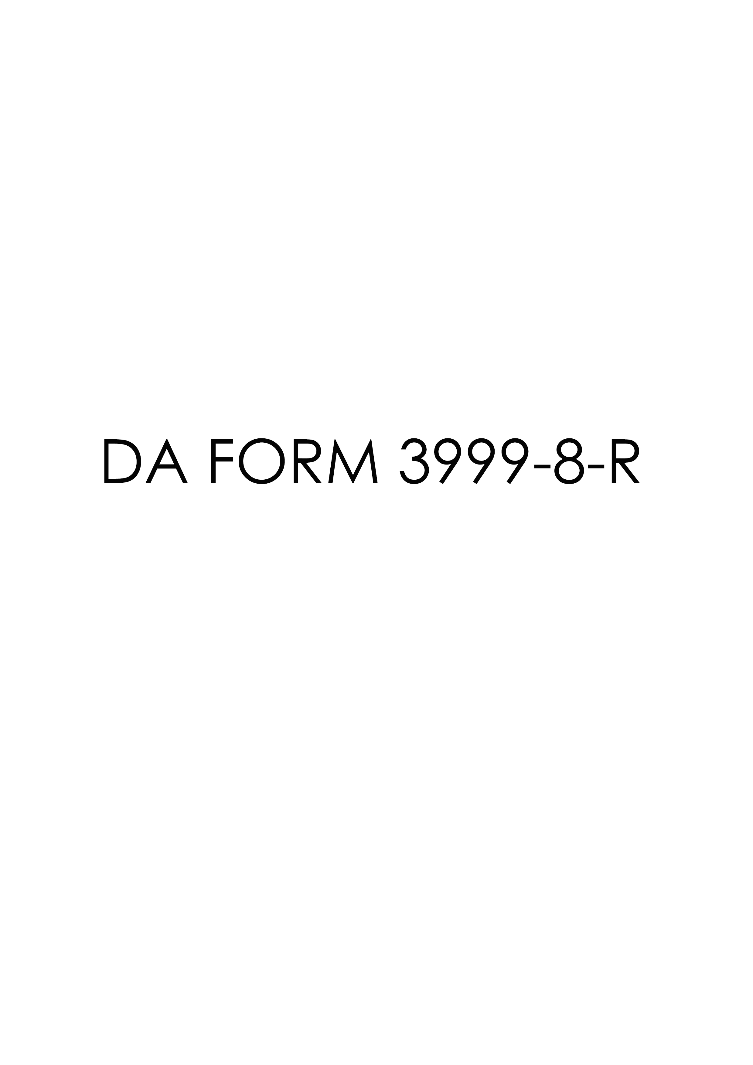 Download da 3999-8-R Form