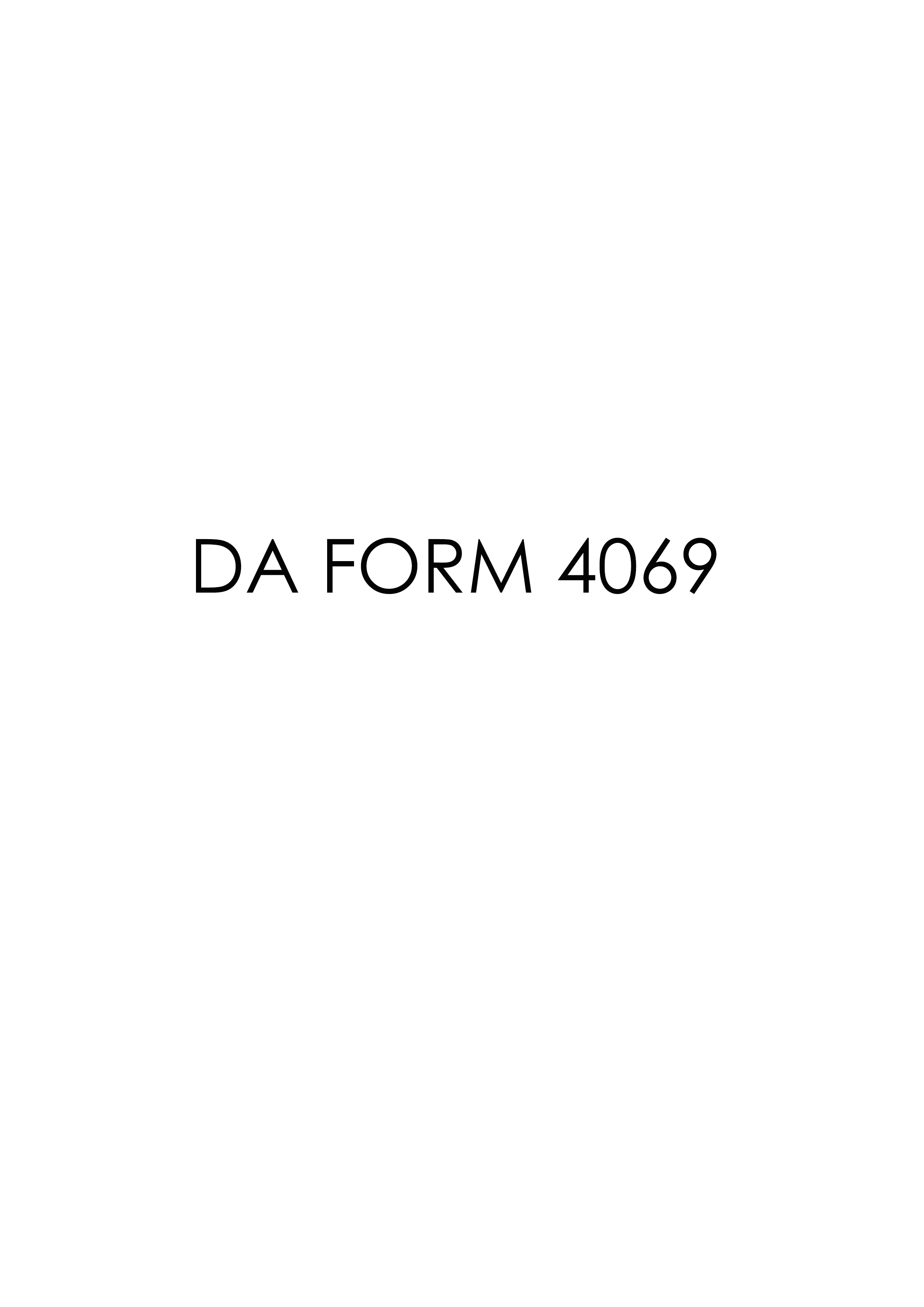 Download da 4069 Form