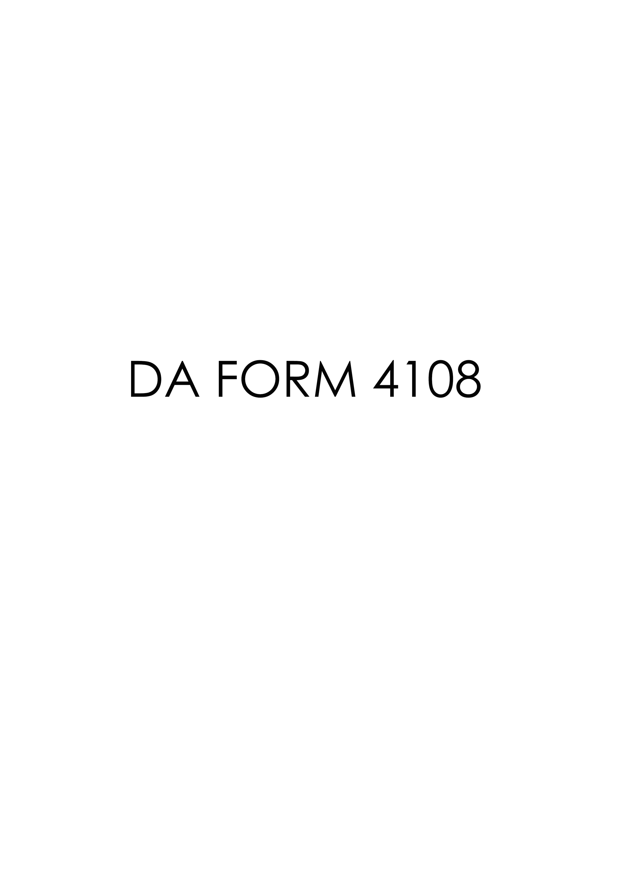 Download da 4108 Form