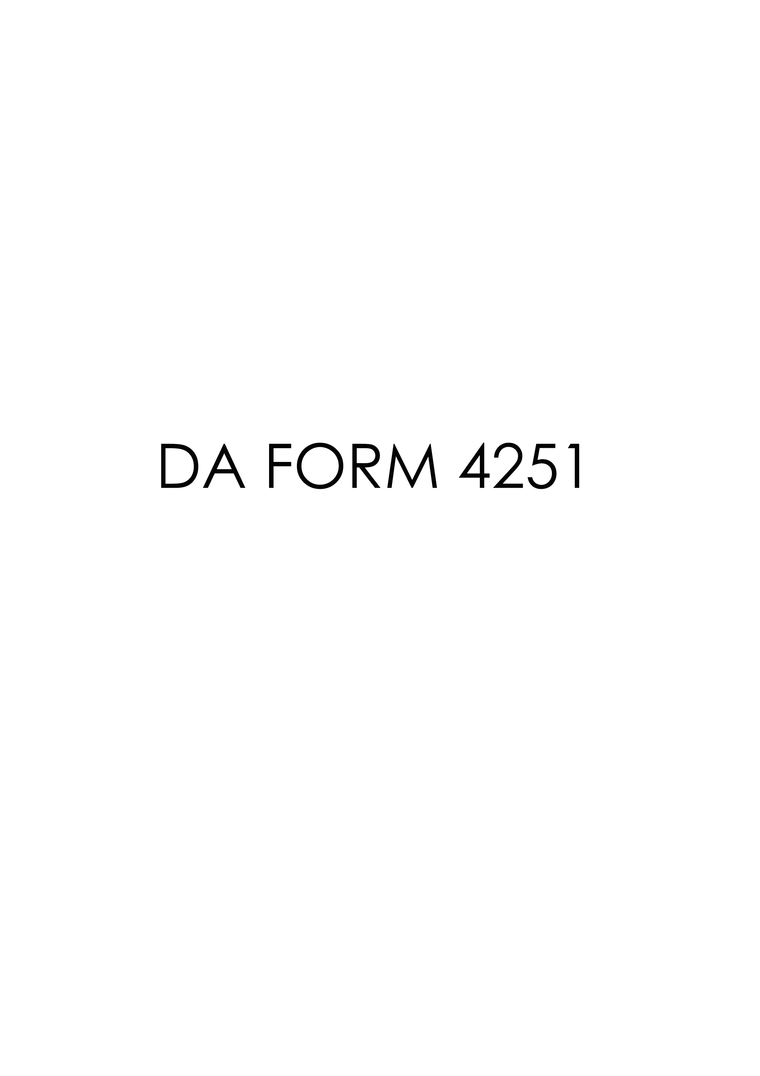 Download da 4251 Form