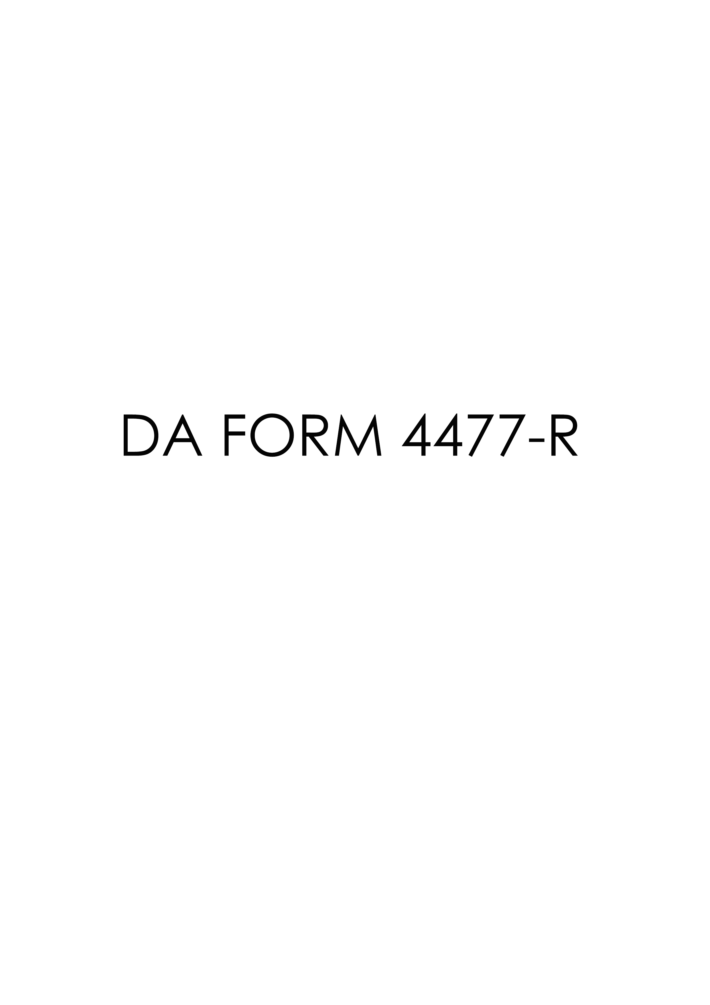 Download da 4477-R Form