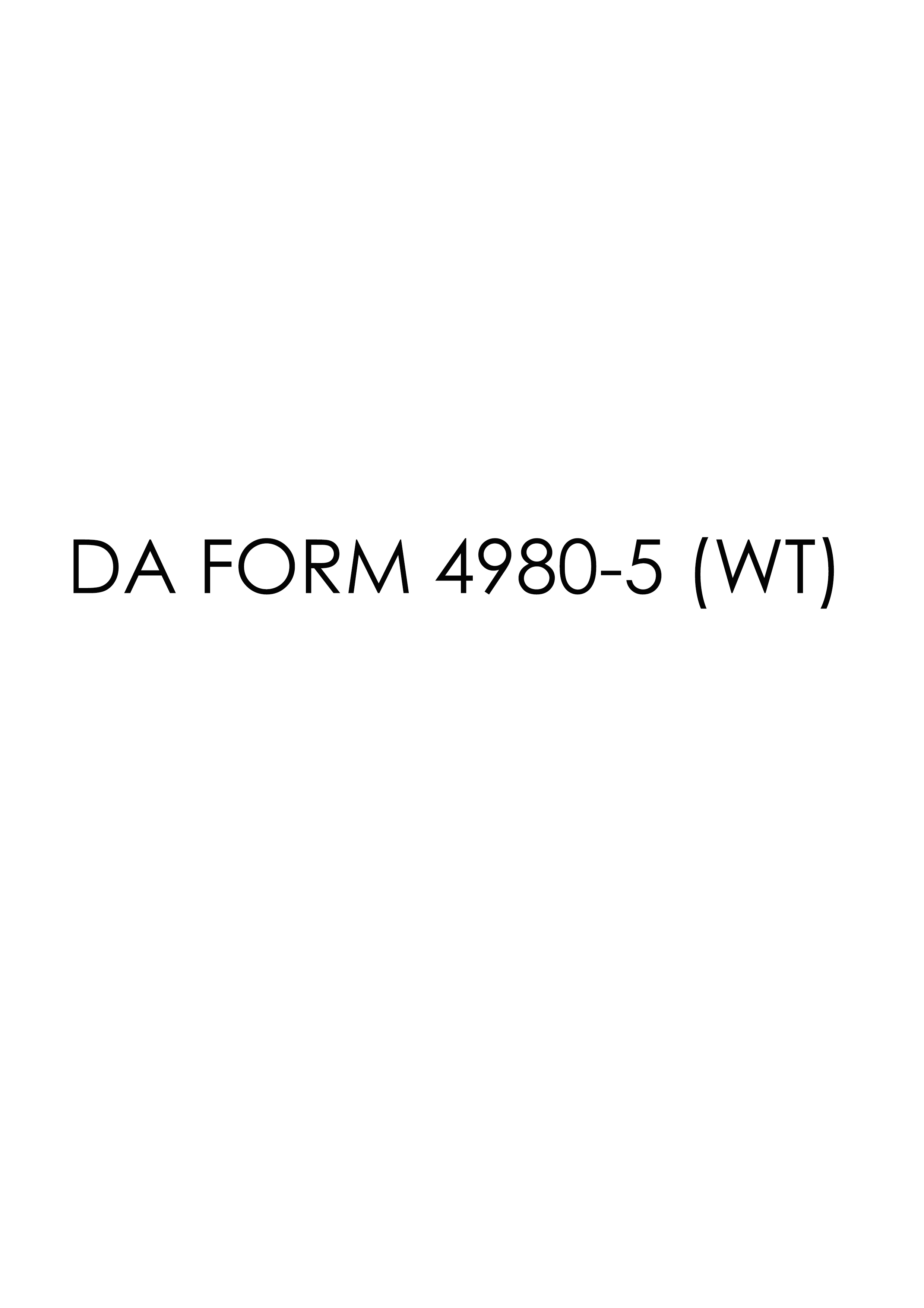 Download da 4980-5 (WT) Form