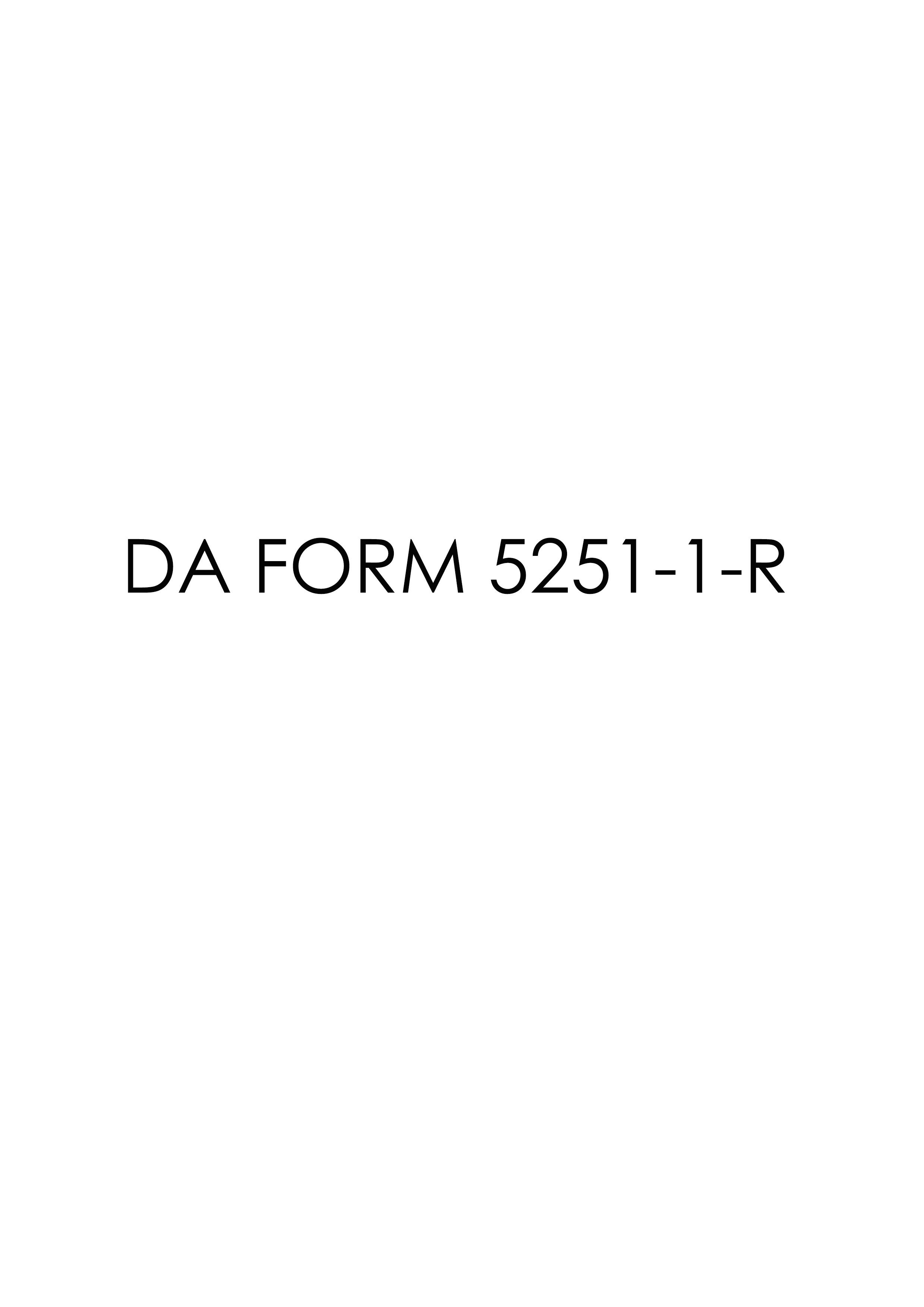 Download da 5251-1-R Form