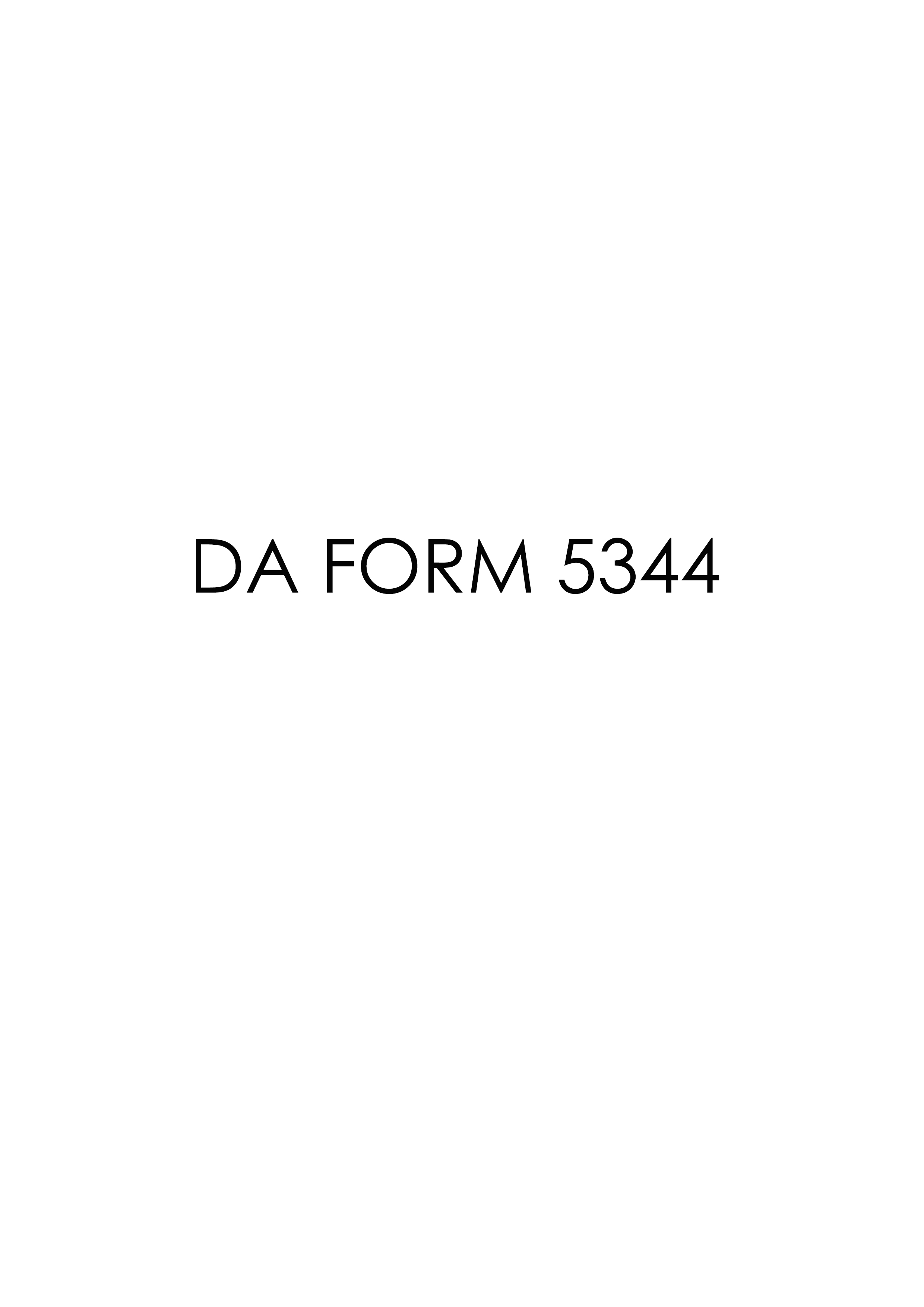 Download da 5344 Form