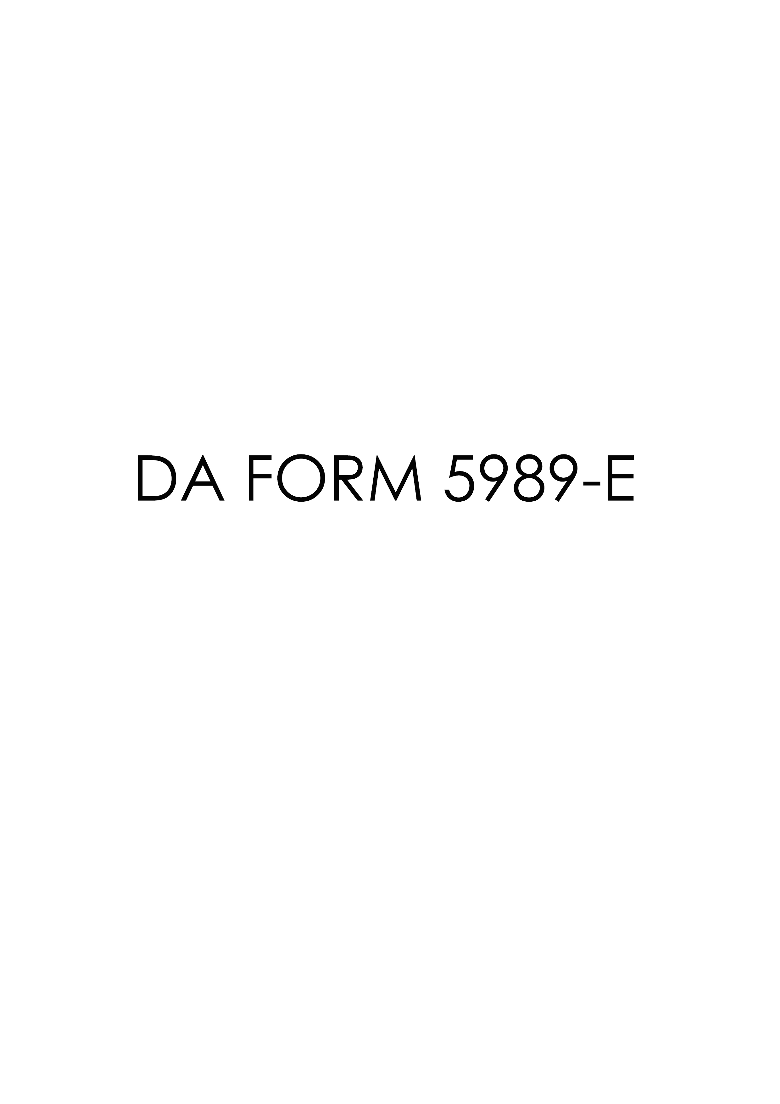 Download da 5989-E Form