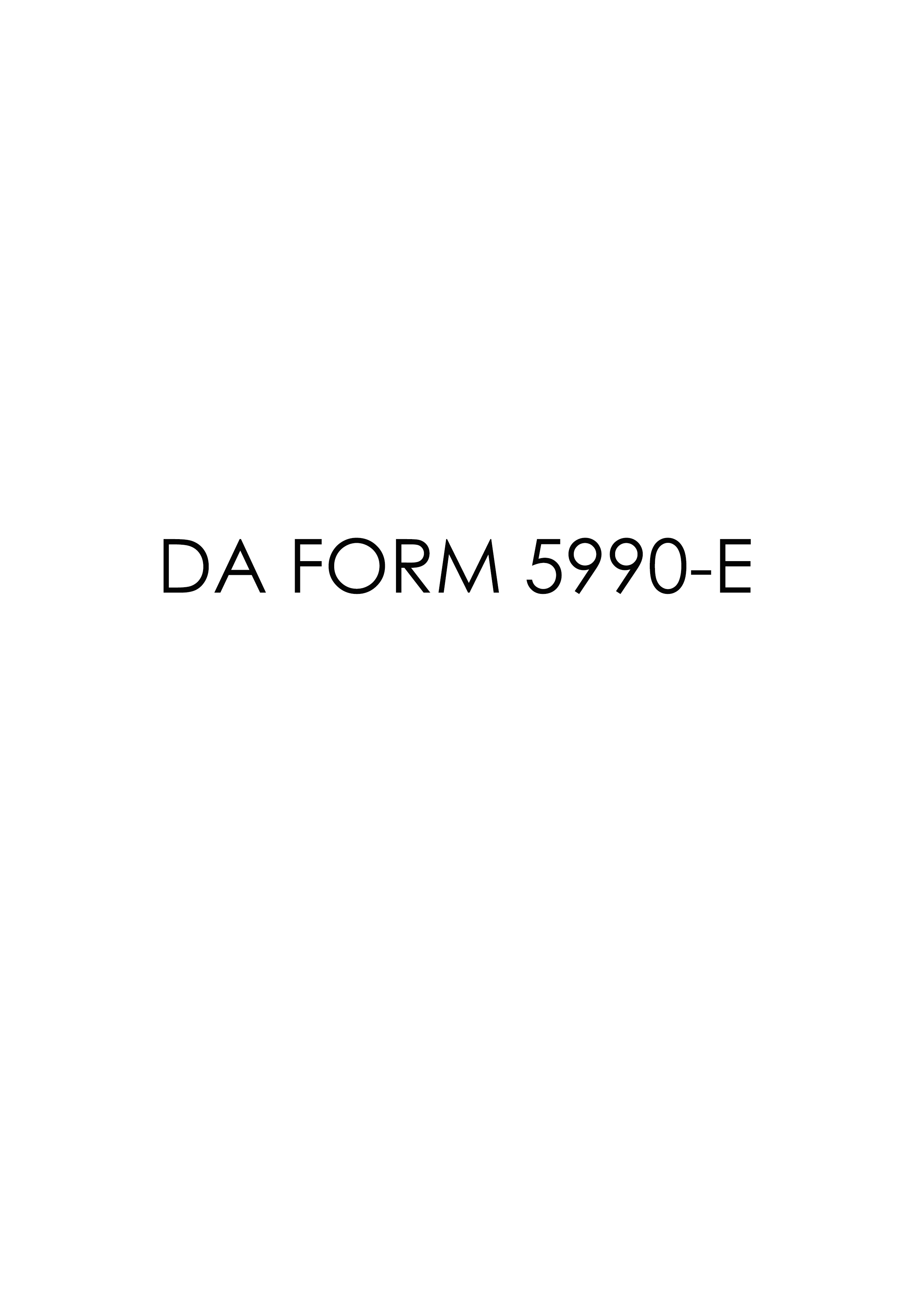 Download da 5990-E Form