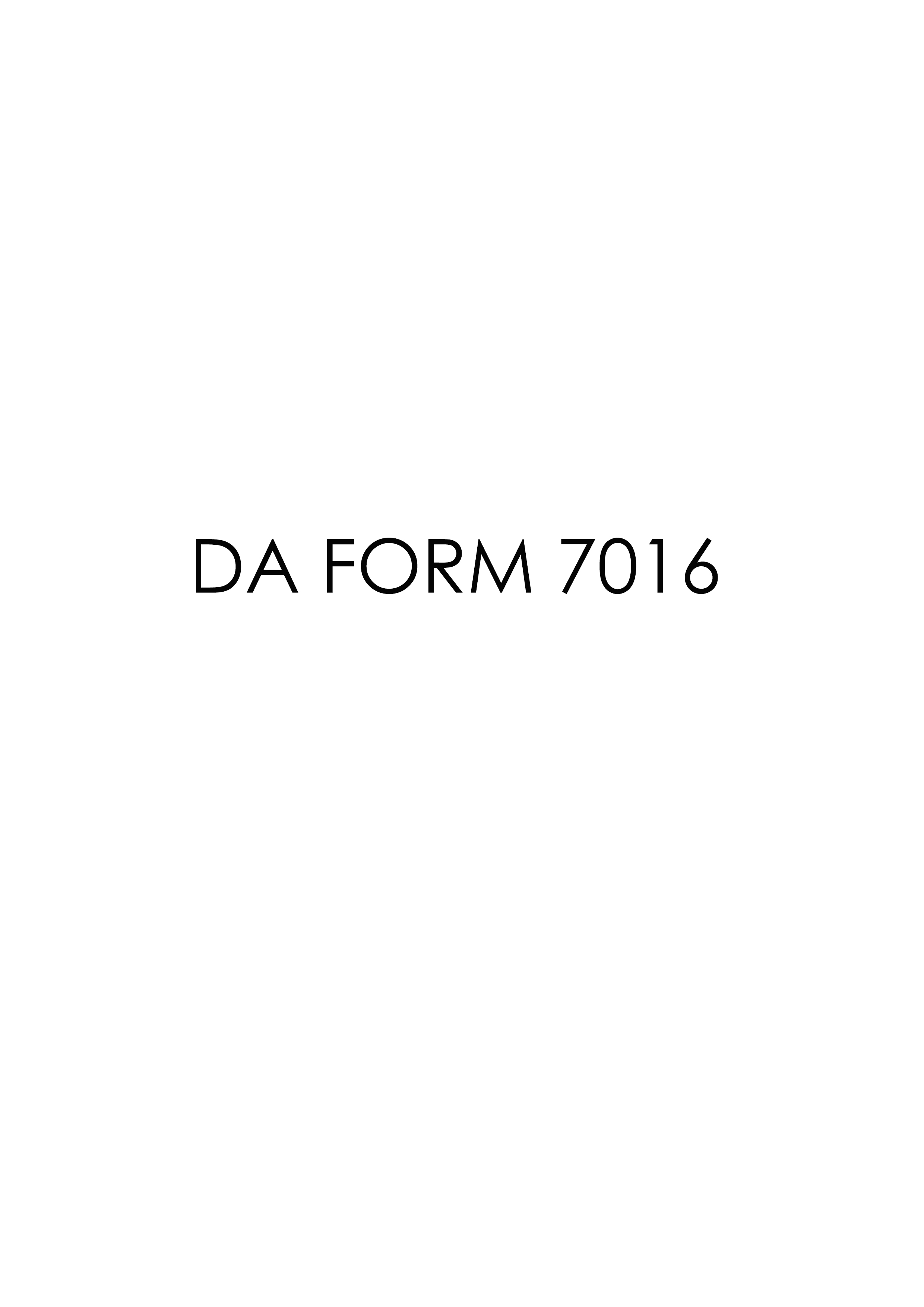 Download da 7016 Form