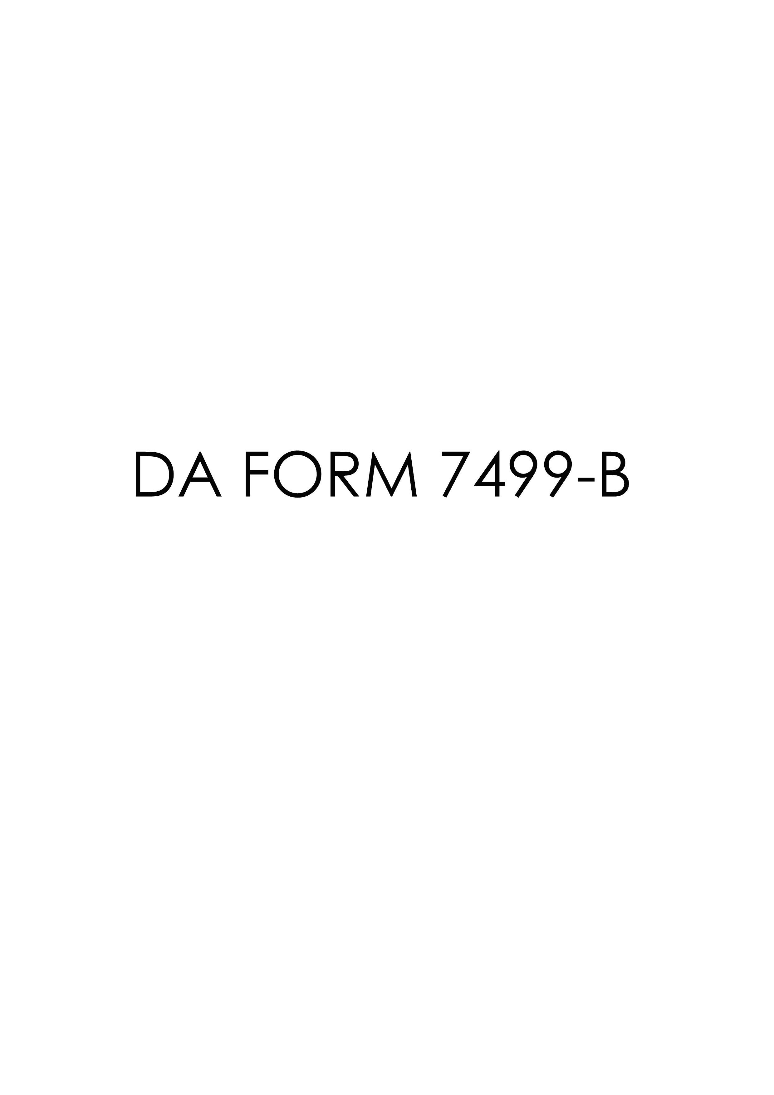 Download da 7499-B Form