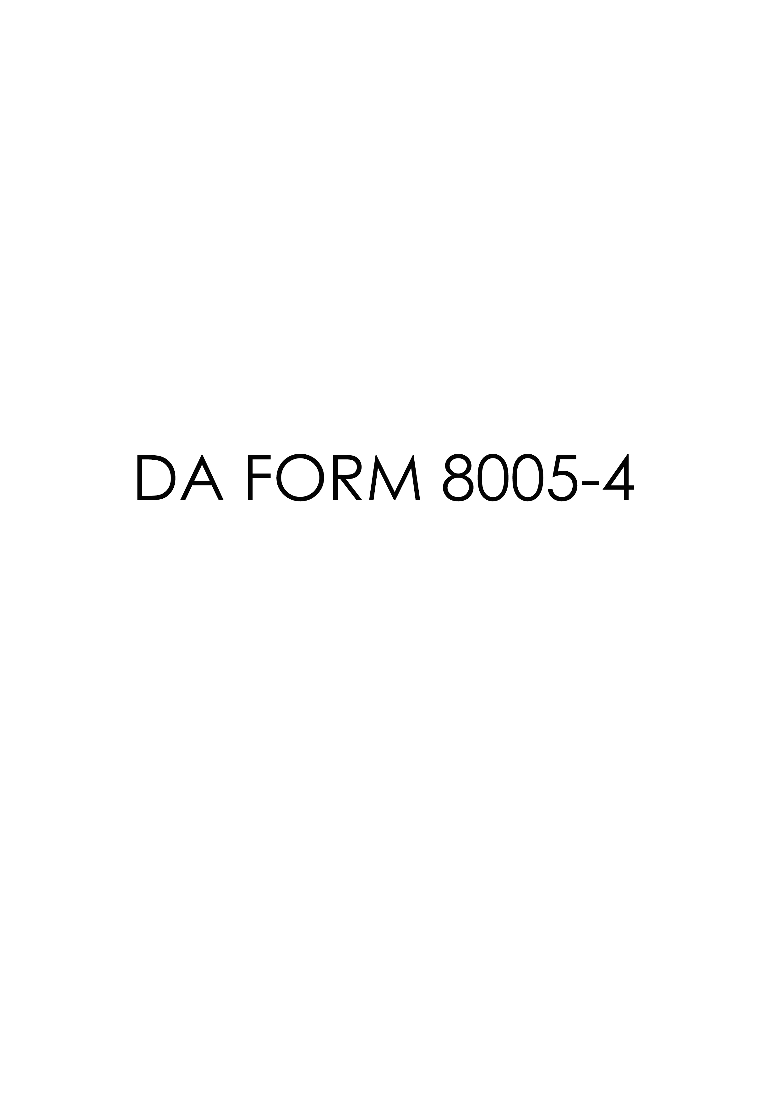 Download da 8005-4 Form