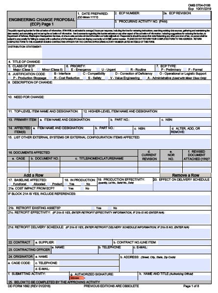 Download dd 1692 Form