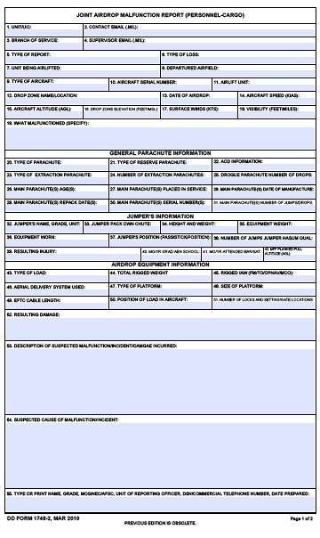 Download dd 1748-2 Form