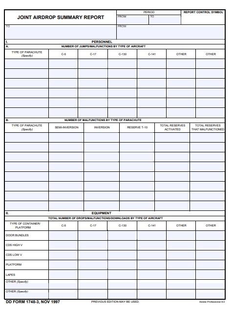 Download dd 1748-3  Form