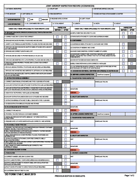 Download dd 1748-7 Form