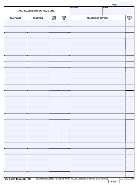 Download dd 1756 Form