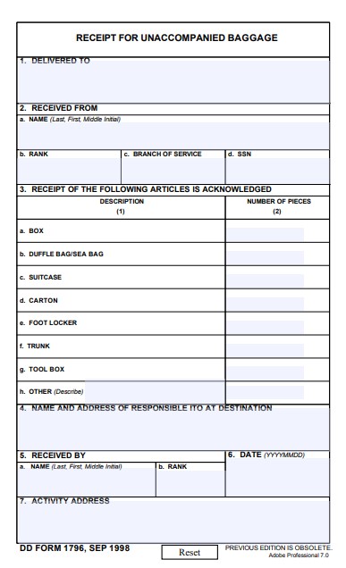 Download dd 1796 Form