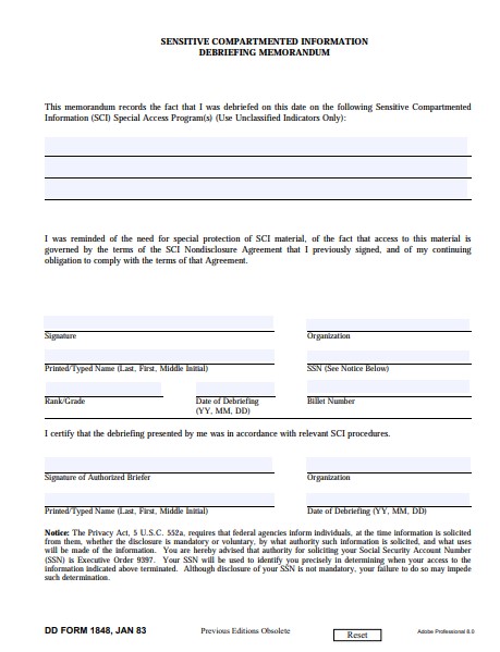 Download dd 1848 Form