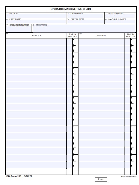 Download dd 2031 Form