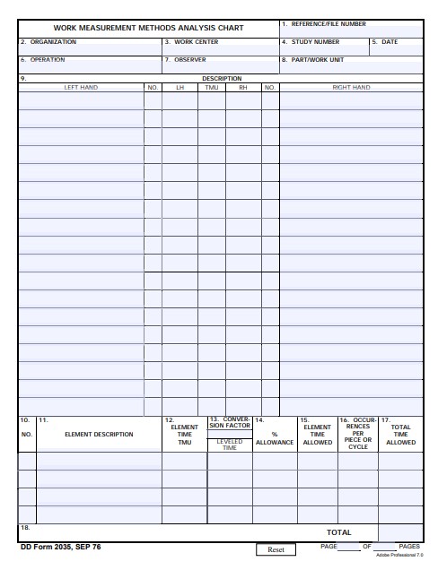 Download dd 2035 Form