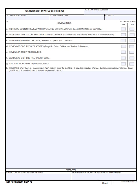 Download dd 2039 Form