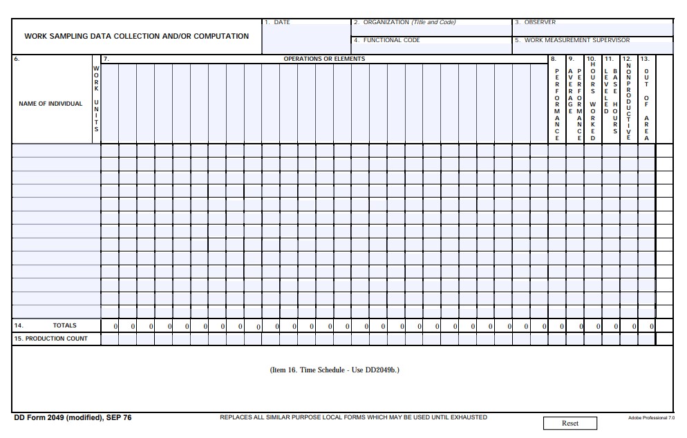 Download dd 2049 Form