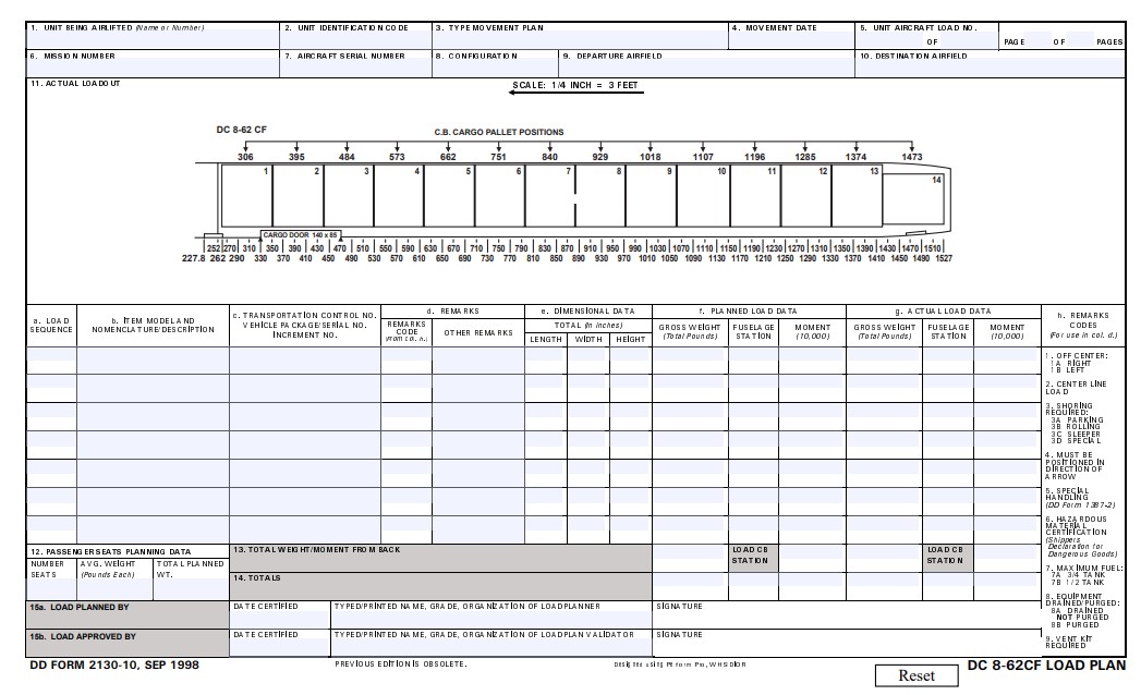 Download dd 2130-10 Form