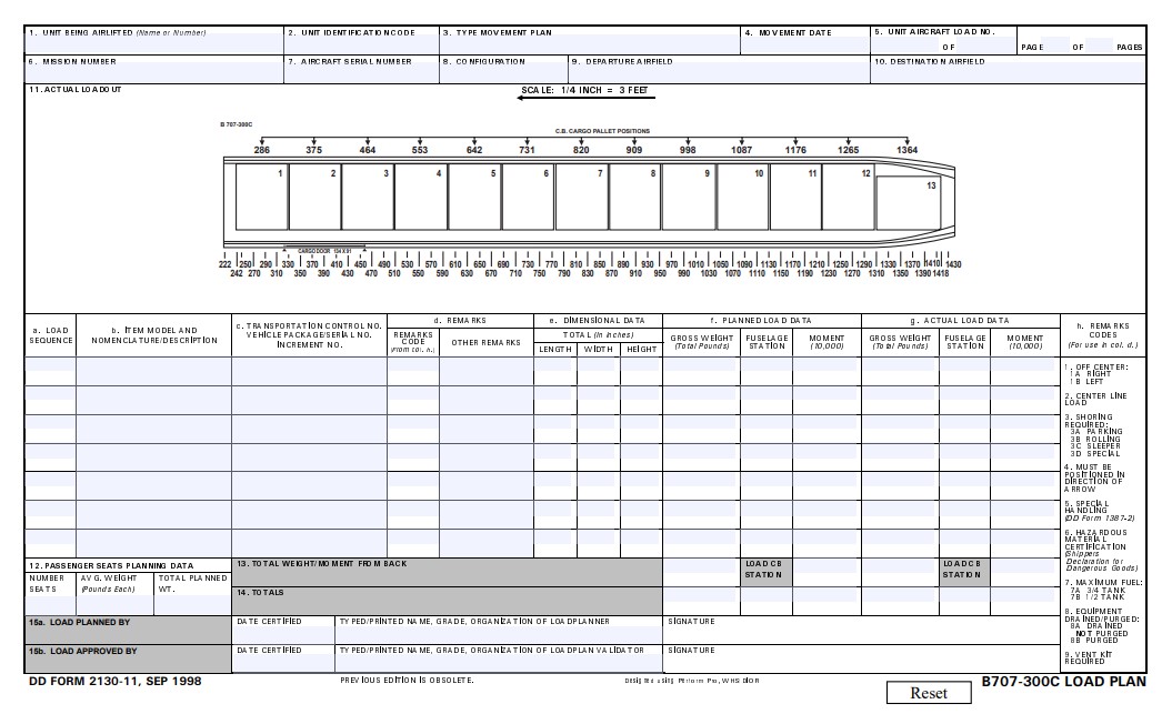 Download dd 2130-11 Form