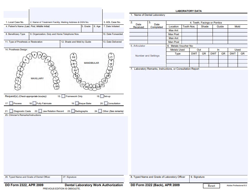 Download dd 2322 Form