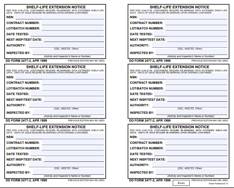 Download dd 2477-2 Form