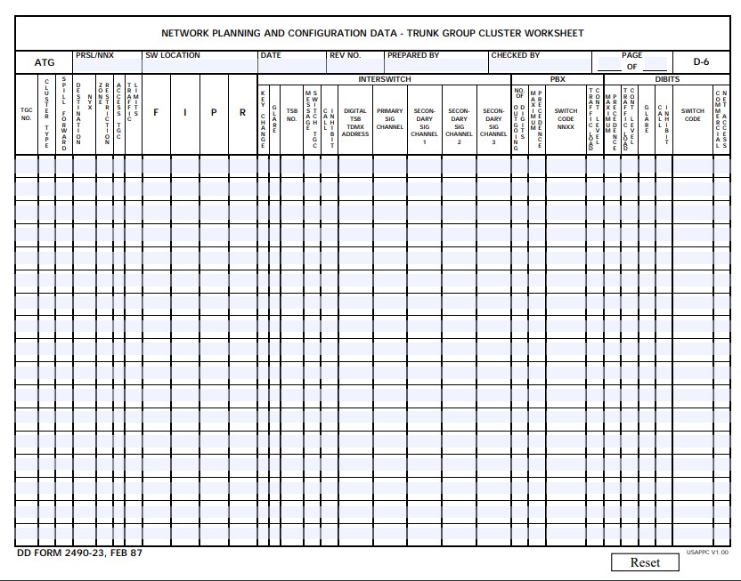 Download dd 2490-23 Form