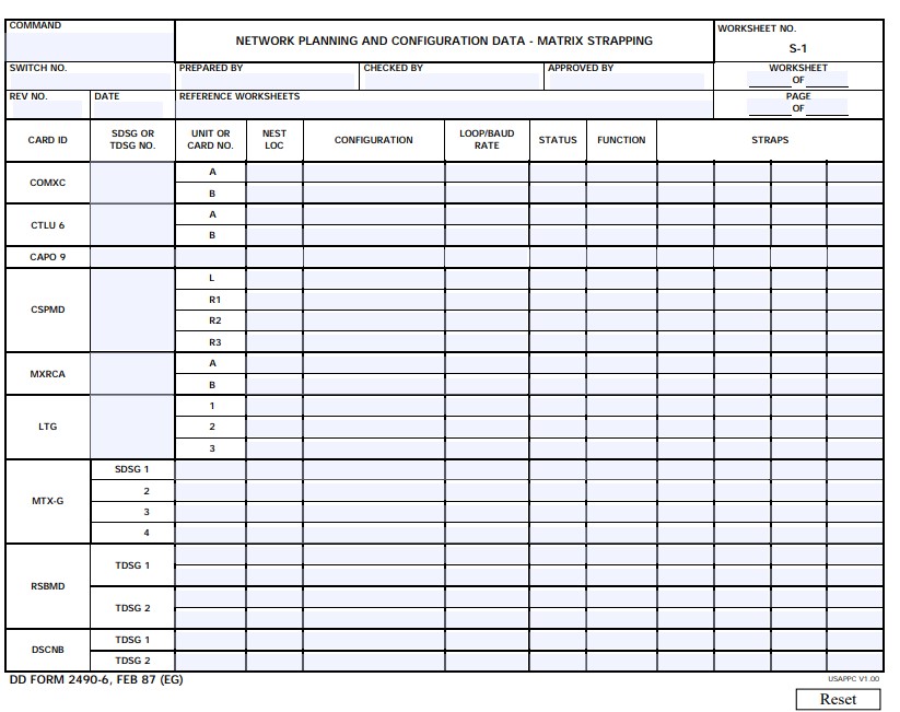 Download dd 2490-6 Form