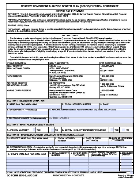 Dd Form 2656 Fillable Fill Out Sign Online Dochub