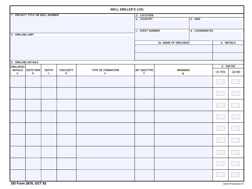 Download dd 2678 Form