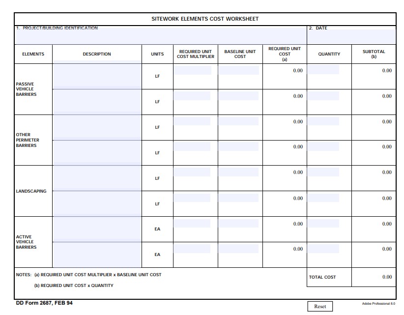 Download dd 2687 Form