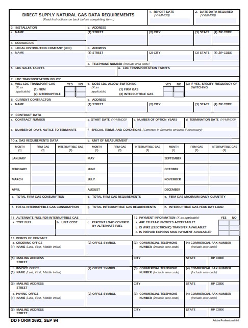 Download dd 2692 Form